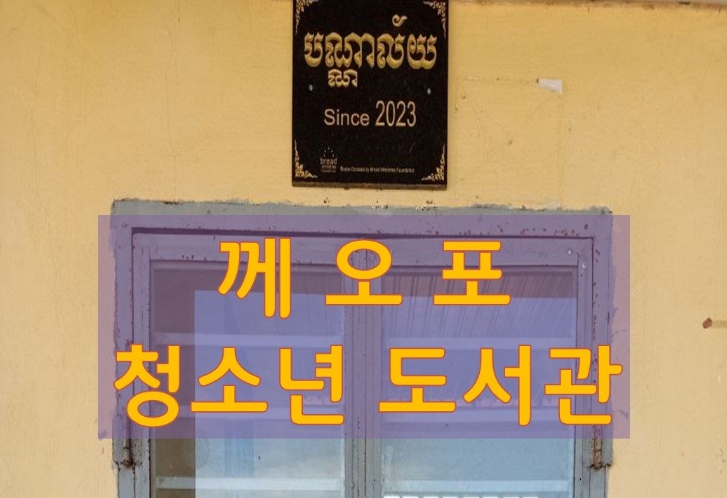 도서관이 생겼어요