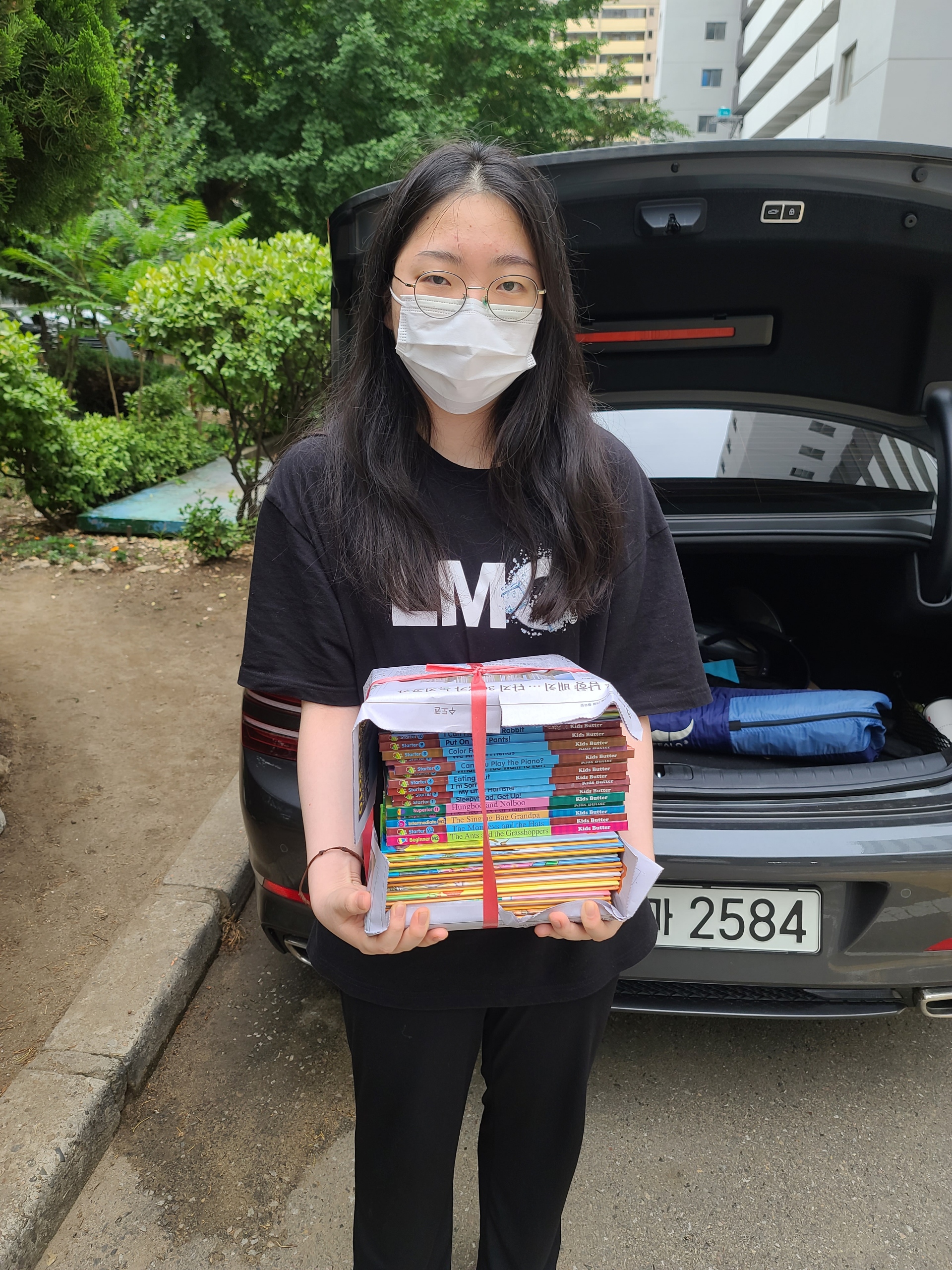 캄보디아 작은도서관 설립을 위한 도서 기부